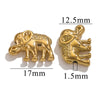 Stainless Steel Fancy Spacer Beads With Dragon Pattern And Electroplating For Jewelry Accessories