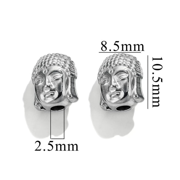 Stainless Steel Fancy Spacer Beads With Dragon Pattern And Electroplating For Jewelry Accessories