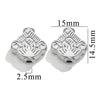 Stainless Steel Fancy Spacer Beads With Dragon Pattern And Electroplating For Jewelry Accessories