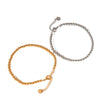 Stainless Steel Fashion Geometric Electroplated Unisex Bracelet Jewelry