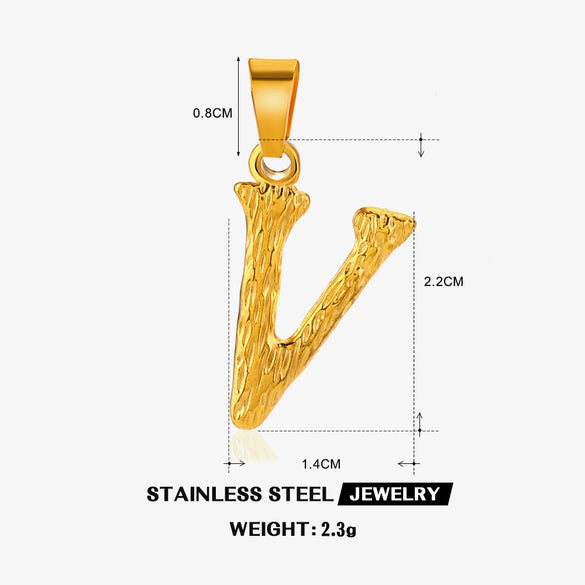 Stainless Steel Fashion Retro Accessories With Letter Pattern And Polishing Treatment For Female