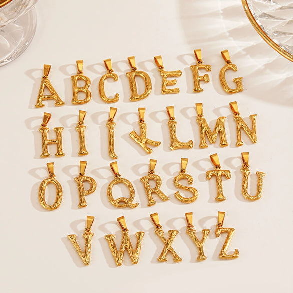 Stainless Steel Fashion Retro Accessories With Letter Pattern And Polishing Treatment For Female