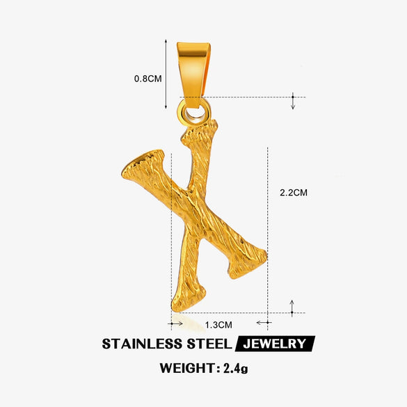 Stainless Steel Fashion Retro Accessories With Letter Pattern And Polishing Treatment For Female