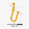 Stainless Steel Fashion Retro Accessories With Letter Pattern And Polishing Treatment For Female