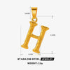 Stainless Steel Fashion Retro Accessories With Letter Pattern And Polishing Treatment For Female