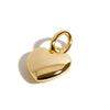 Stainless Steel Fashionable Horseshoe Heart Pendant Furnace Vacuum Plated 18K Gold Color Preservation