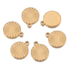 Stainless Steel Fish Pattern Lovely Pendant Jewelry For Diy Earrings Bracelet Necklace With Electroplating