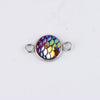 Stainless Steel Fish Scale Pendant Jewelry Accessories