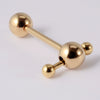Stainless Steel Five Star Fashion Tongue Ring Hammershaped Electroplated Unisex Puncture Decoration