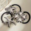 Stainless Steel Four Leaf Clover Hair Band Hair Accessories With Electroplating Treatment
