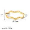 Stainless Steel Fourleaf Clover Light Luxury Style Electroplated Women's Bracelet Jewelry