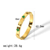Stainless Steel Fourleaf Clover Light Luxury Style Electroplated Women's Bracelet Jewelry