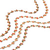 Stainless Steel Fruit Cherry Pendant Necklace For Women With Dripping Oil Design