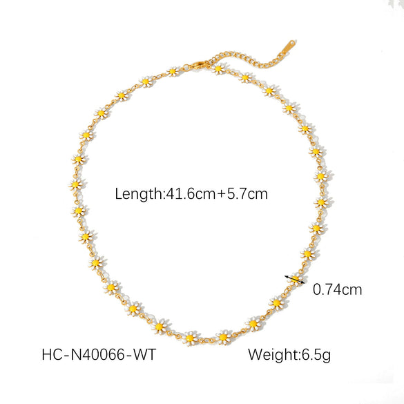 Stainless Steel Fruit Cherry Pendant Necklace For Women With Dripping Oil Design
