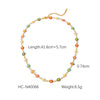 Stainless Steel Fruit Cherry Pendant Necklace For Women With Dripping Oil Design