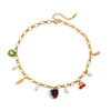 Stainless Steel Fruit Geometric Women's Ear Jewelry With Electroplating