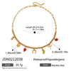 Stainless Steel Fruit Geometric Women's Ear Jewelry With Electroplating