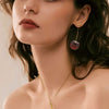 Stainless Steel Fruit Shape Electroplated Women's Earrings