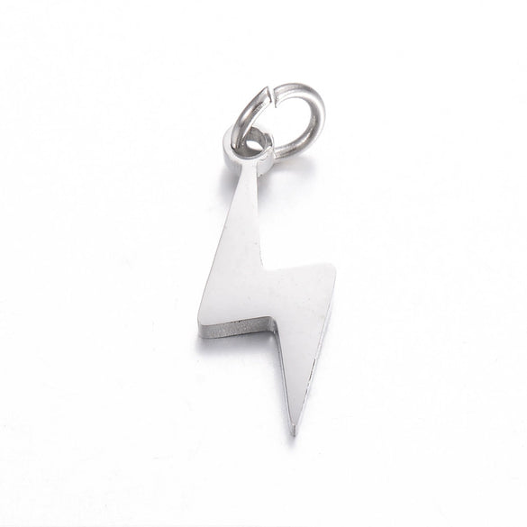 Stainless Steel Geometric Animal Kitten Butterfly Bone Lightning Coconut Tree Polishing Electroplating Jewelry Accessories Pendant