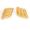 Stainless Steel Geometric Asymmetrical Retro Highend Colorpreserving Electroplated Women's Earrings