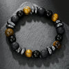 Stainless Steel Geometric Bead Handmade Unisex Bracelet