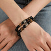 Stainless Steel Geometric Bead Handmade Unisex Bracelet