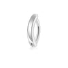 Stainless Steel Geometric Belly Button Ring For Unisex With Electroplating For Body Piercing
