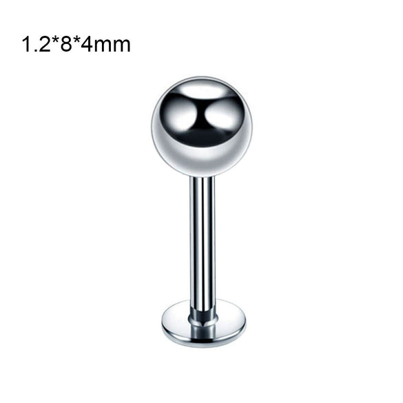 Stainless Steel Geometric Body Piercing Jewelry Electroplating Unisex Nose Ring Eyebrow Nail Lip Tongue Navel Ring
