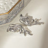 Stainless Steel Geometric Butterfly Earrings Jewelry Y2k Style Electroplating For Women