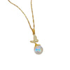 Stainless Steel Geometric Butterfly Mermaid Women's Exquisite Necklace