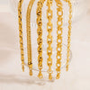 Stainless Steel Geometric Cuban Chain Electroplated Highend Jewelry Women's Bracelet