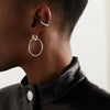 Stainless Steel Geometric Earrings Electroplated For Women