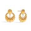 Stainless Steel Geometric Earrings Electroplated For Women