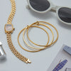 Stainless Steel Geometric Electroplated Bracelet Jewelry