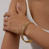 Stainless Steel Geometric Electroplated Bracelet Jewelry