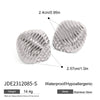 Stainless Steel Geometric Electroplated Earrings For Women