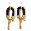 Stainless Steel Geometric Electroplated Earrings