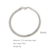 Stainless Steel Geometric Electroplated Unisex Bracelet Jewelry