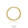 Stainless Steel Geometric Electroplated Unisex Bracelet