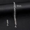 Stainless Steel Geometric Electroplated Unisex Bracelet