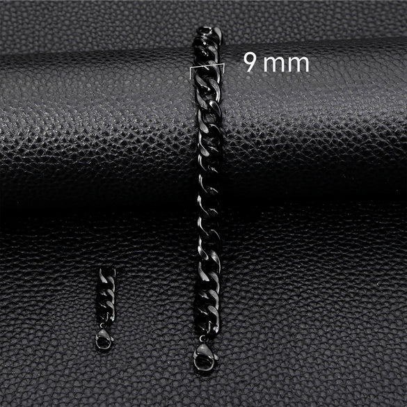 Stainless Steel Geometric Electroplated Unisex Bracelet