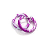 Stainless Steel Geometric Electroplated Unisex Piercing Ear Buckle And Ear Clip