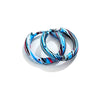 Stainless Steel Geometric Electroplated Unisex Piercing Ear Buckle And Ear Clip