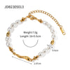 Stainless Steel Geometric Electroplated Women's Bracelet Jewelry