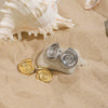 Stainless Steel Geometric Electroplated Women's Earrings