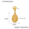 Stainless Steel Geometric Electroplated Women's Fashion Jewelry Bracelet Anklet Combination