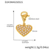 Stainless Steel Geometric Electroplated Women's Fashion Jewelry Bracelet Anklet Combination