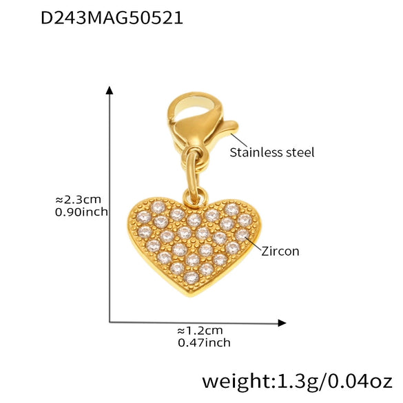 Stainless Steel Geometric Electroplated Women's Fashion Jewelry Bracelet Anklet Combination