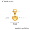 Stainless Steel Geometric Electroplated Women's Fashion Jewelry Bracelet Anklet Combination