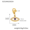 Stainless Steel Geometric Electroplated Women's Fashion Jewelry Bracelet Anklet Combination
